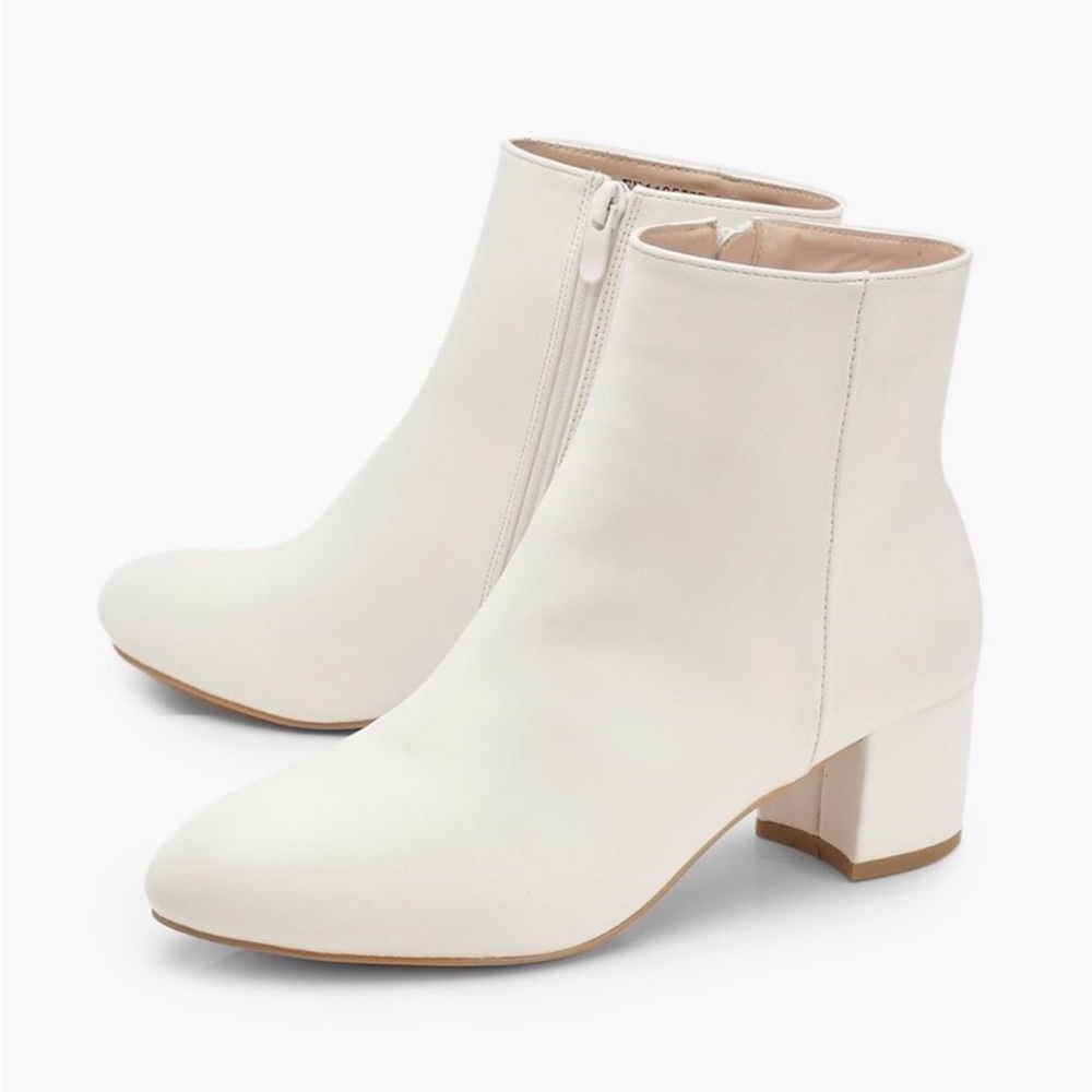 White Booties